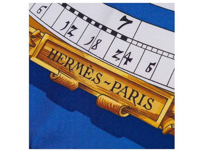 Hermès HERMES Silk Accessory Blue - 103892 - view 4