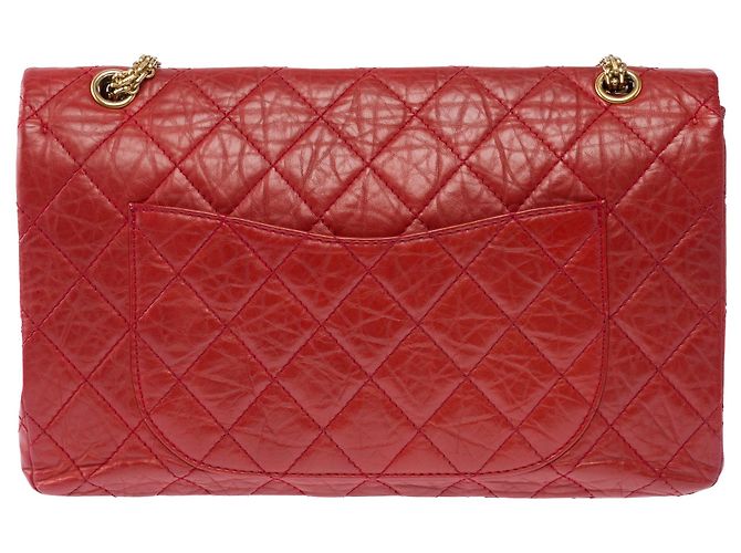 Mademoiselle Borsa CHANEL 2.55 in Pelle Rossa - 103918 Rosso - vista 3