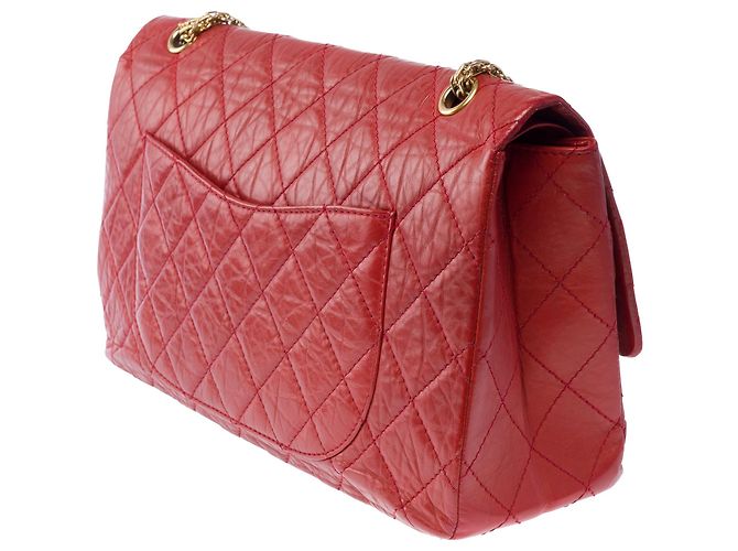 Mademoiselle Borsa CHANEL 2.55 in Pelle Rossa - 103918 Rosso - vista 5