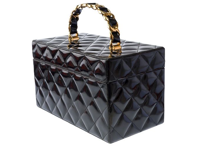 Vanity Borsa CHANEL in Pelle Nera - 103920 Nero - vista 5