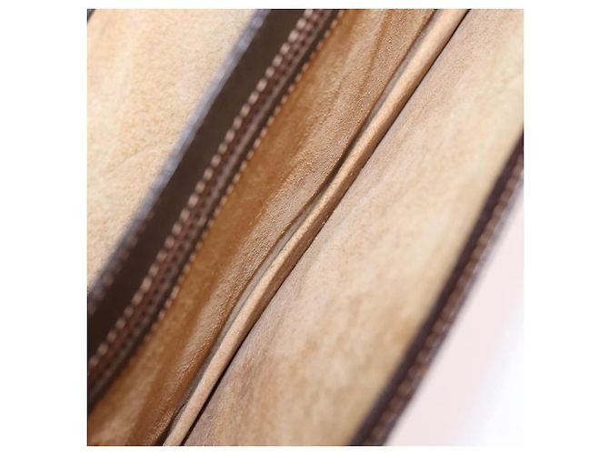 Borsa a tracolla GUCCI Web Sherry Line Canvas Beige Gold Auth ep16256 D'oro - vista 27