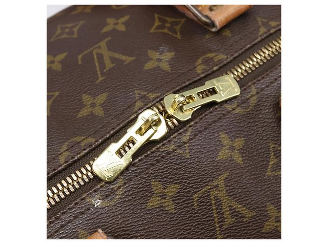 LOUIS VUITTON Monogram Keepall 55 Boston Bag M41424 LV Auth 203123 Monograma - vista 21
