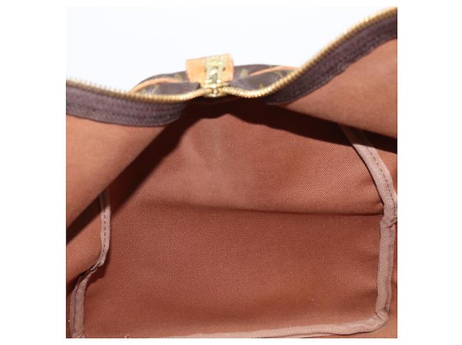 LOUIS VUITTON Monogram Keepall 55 Boston Bag M41424 LV Auth 203123 Monograma - vista 26