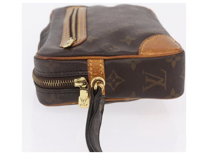 LOUIS VUITTON Monogram Marly Dragonne GM Clutch Bag M51825 LV Auth 204241 Monogramma - vista 5