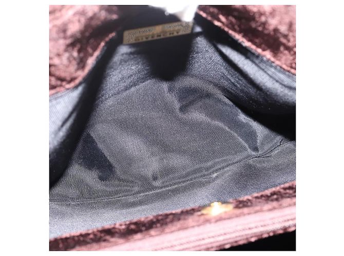 GIVENCHY Hand Bag Velor Brown Auth BA16185A - view 17