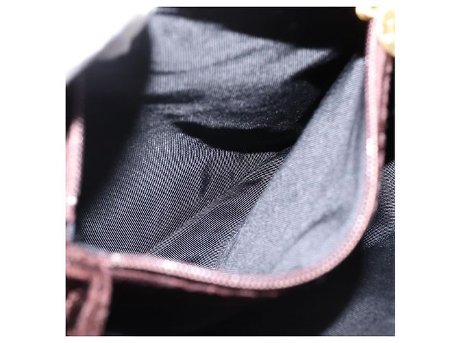 GIVENCHY Hand Bag Velor Brown Auth BA16185A - view 23