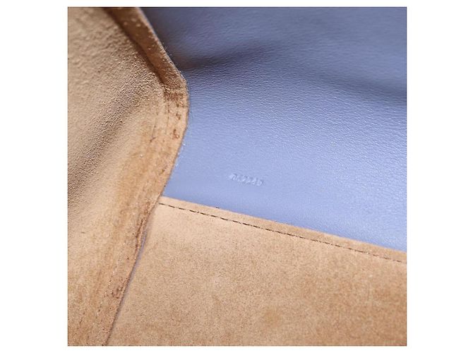 LOEWE Howl's Moving Castle Markl Hammock Nugget Bag Leather 2way Auth yk20930SM D'oro Blu chiaro - vista 11