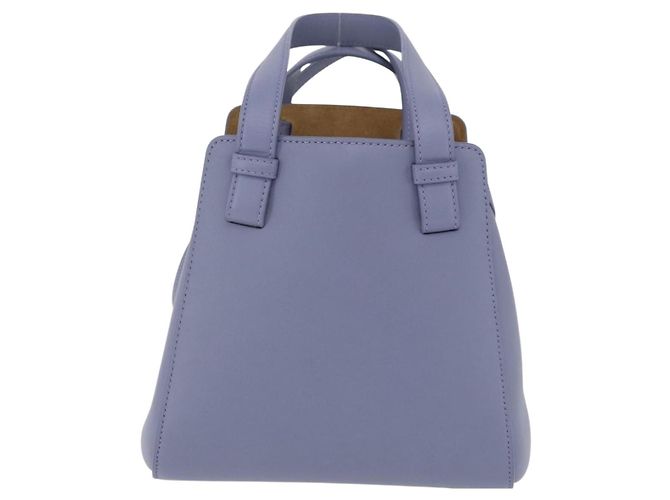 LOEWE Howl's Moving Castle Markl Hammock Nugget Bag Leather 2way Auth yk20930SM D'oro Blu chiaro - vista 2