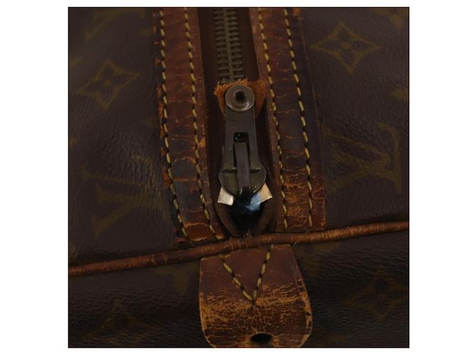 LOUIS VUITTON Monogram Sac Souple 45 Boston Bag M41624 LV Auth 201121 - view 10