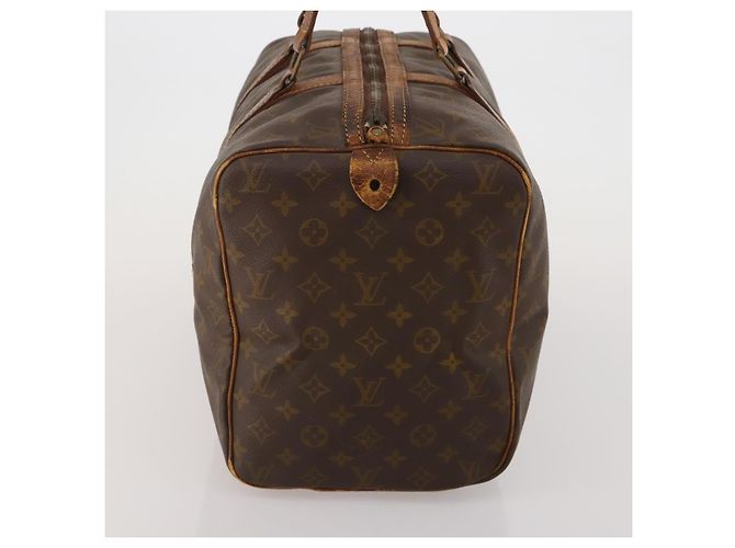 LOUIS VUITTON Monogram Sac Souple 45 Boston Bag M41624 LV Auth 201121 - view 4