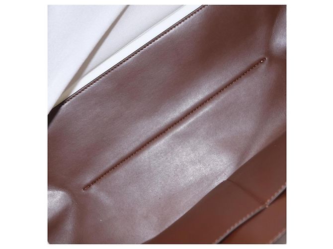 Stella Mc Cartney Borsa Tote Stella McCartney Nara Yoshitomo Canvas White Brown Auth mr2934V Marrone Bianco - vista 19