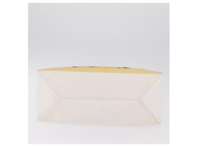 Stella Mc Cartney Borsa Tote Stella McCartney Nara Yoshitomo Canvas White Brown Auth mr2934V Marrone Bianco - vista 9