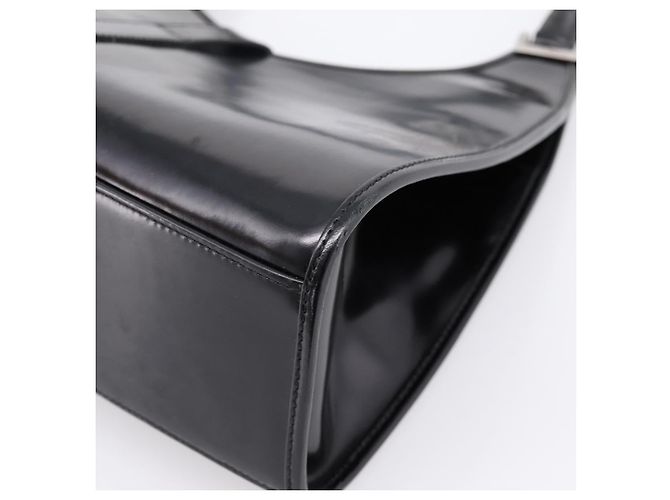 Borsa GUCCI Jackie in pelle nera argento 002 1067 Auth gh2346 Nero - vista 12