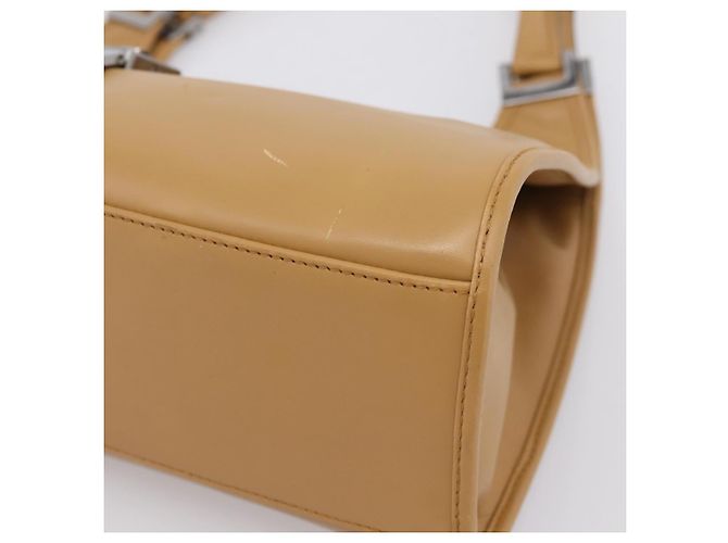 Borsa GUCCI Jackie in pelle Beige Silver 002 1067 Auth 204890A Argento - vista 11