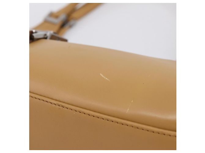 Borsa GUCCI Jackie in pelle Beige Silver 002 1067 Auth 204890A Argento - vista 12