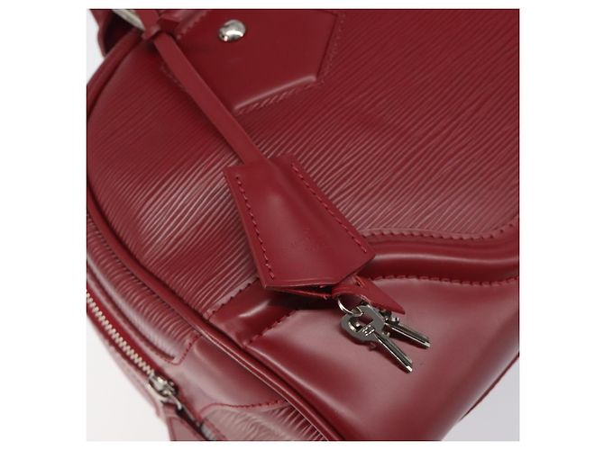 Borsa a mano LOUIS VUITTON Epi Boring Montaigne GM Rossa M5931M LV Auth ep15834V Rosso - vista 10