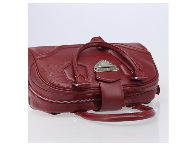 Borsa a mano LOUIS VUITTON Epi Boring Montaigne GM Rossa M5931M LV Auth ep15834V Rosso - vista 14