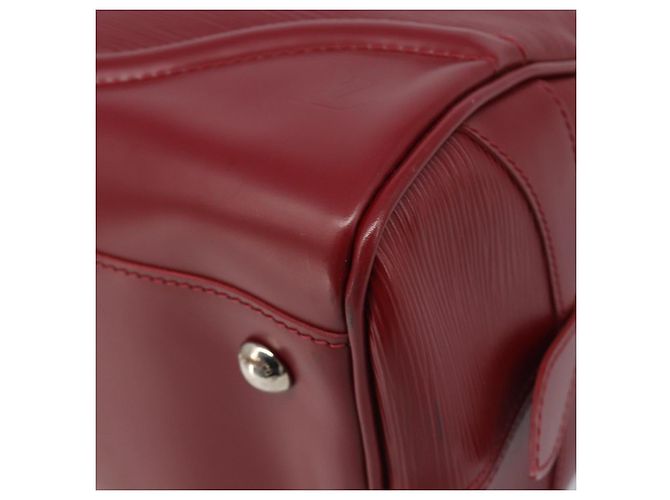 Borsa a mano LOUIS VUITTON Epi Boring Montaigne GM Rossa M5931M LV Auth ep15834V Rosso - vista 17