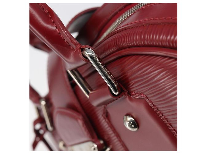 Borsa a mano LOUIS VUITTON Epi Boring Montaigne GM Rossa M5931M LV Auth ep15834V Rosso - vista 22