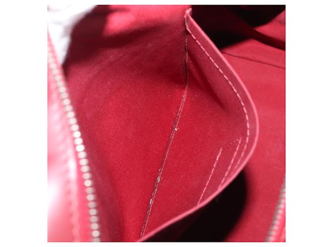 Borsa a mano LOUIS VUITTON Epi Boring Montaigne GM Rossa M5931M LV Auth ep15834V Rosso - vista 29
