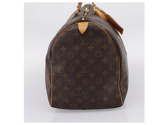 LOUIS VUITTON Monogram Keepall 50 Boston Bag M41426 LV Auth 204724A Monograma - vista 3