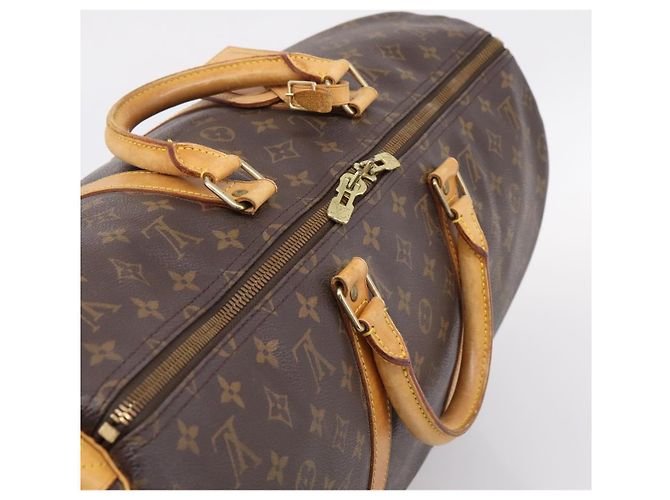 LOUIS VUITTON Monogram Keepall 50 Boston Bag M41426 LV Auth 204724A Monograma - vista 6