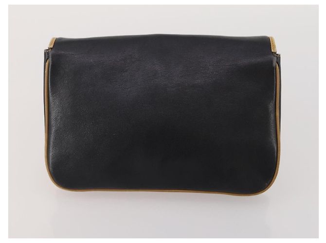 Céline CELINE Macadam Canvas Schultertasche PVC Leather 2 Set Braun Schwarz Auth 202775 - Ansicht 10