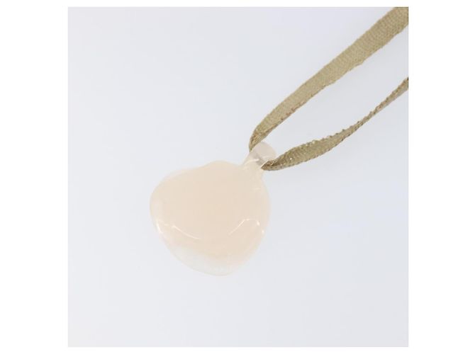 Collar Gargantilla CHANEL Camelia de plástico Clear CC Auth bs37450 - vista 10
