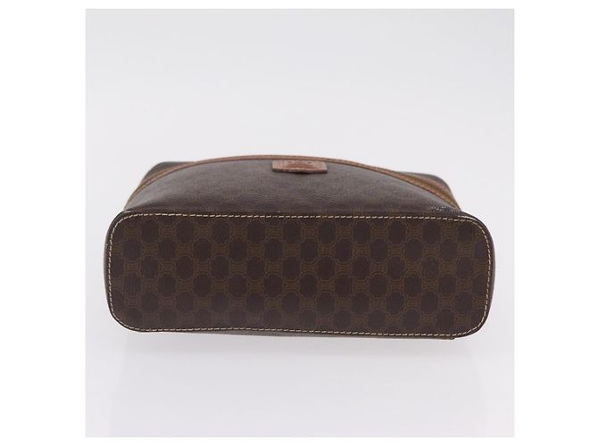 Céline Beauty case CELINE Macadam Canvas PVC Brown Auth mr2997A Marrone - vista 10