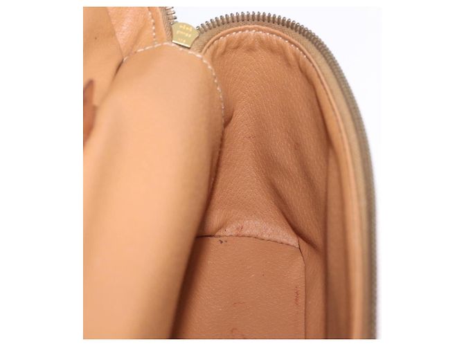 Céline Beauty case CELINE Macadam Canvas PVC Brown Auth mr2997A Marrone - vista 20