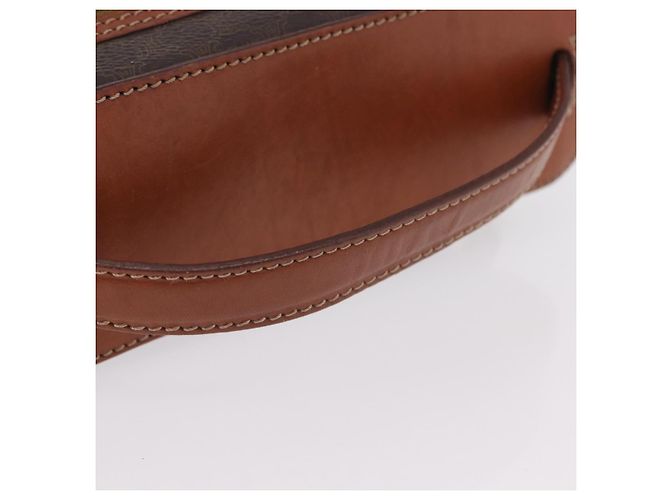 Céline Beauty case CELINE Macadam Canvas PVC Brown Auth mr2997A Marrone - vista 8
