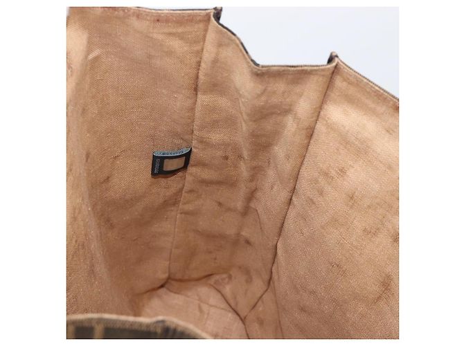 Borsa a mano FENDI Zucca Canvas Nera 8BH173 Auth gh2369 Nero - vista 17