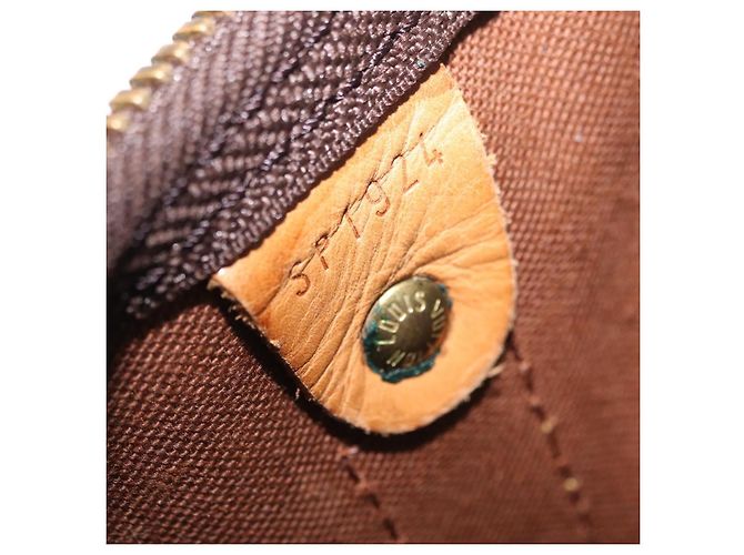 LOUIS VUITTON Monogram Keepall 60 Boston Bag M41422 LV Auth 203296A Monograma - vista 11