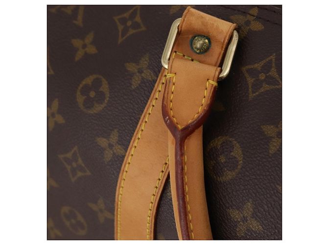 LOUIS VUITTON Monogram Keepall 60 Boston Bag M41422 LV Auth 203296A Monograma - vista 16