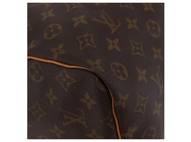 LOUIS VUITTON Monogram Keepall 60 Boston Bag M41422 LV Auth 203296A Monograma - vista 17