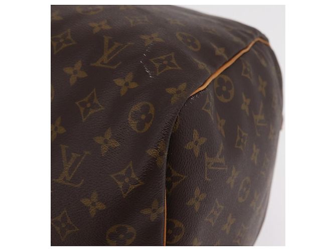 LOUIS VUITTON Monogram Keepall 60 Boston Bag M41422 LV Auth 203296A Monograma - vista 18