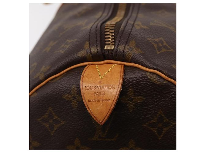 LOUIS VUITTON Monogram Keepall 60 Boston Bag M41422 LV Auth 203296A Monograma - vista 21
