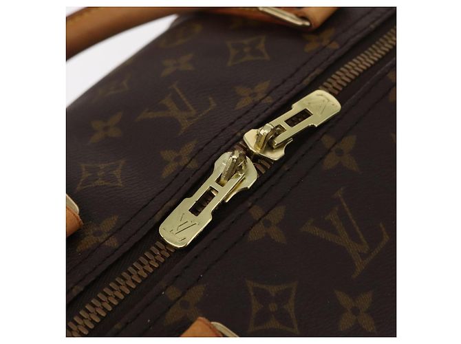 LOUIS VUITTON Monogram Keepall 60 Boston Bag M41422 LV Auth 203296A Monograma - vista 23