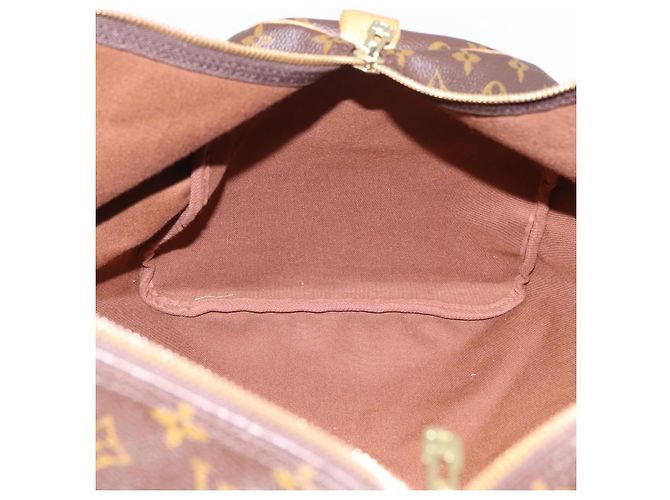 LOUIS VUITTON Monogram Keepall 60 Boston Bag M41422 LV Auth 203296A Monograma - vista 26