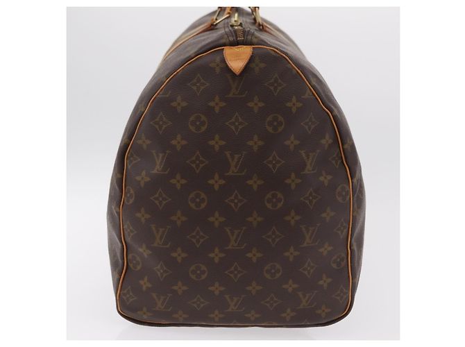 LOUIS VUITTON Monogram Keepall 60 Boston Bag M41422 LV Auth 203296A Monograma - vista 5