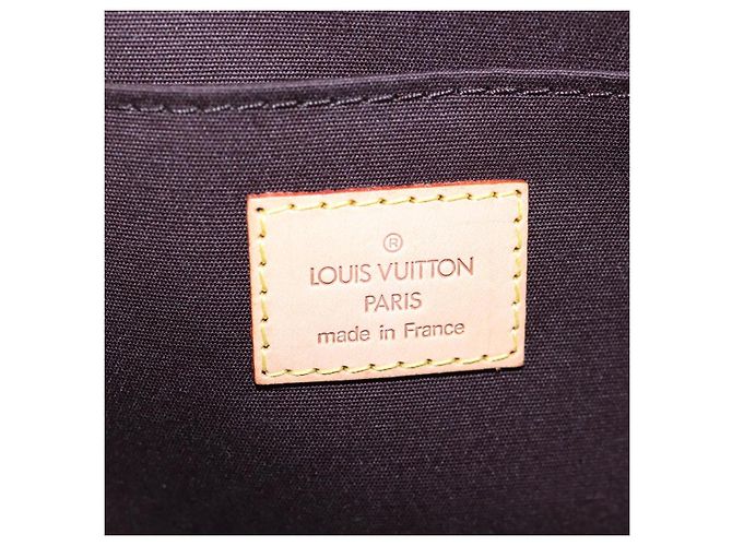 Borsa LOUIS VUITTON Monogram Vernis Roxbury Drive Amarante M91995 LV Auth 202537V Bordò - vista 20