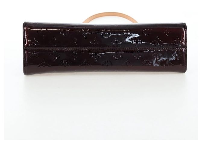 Borsa LOUIS VUITTON Monogram Vernis Roxbury Drive Amarante M91995 LV Auth 202537V Bordò - vista 5