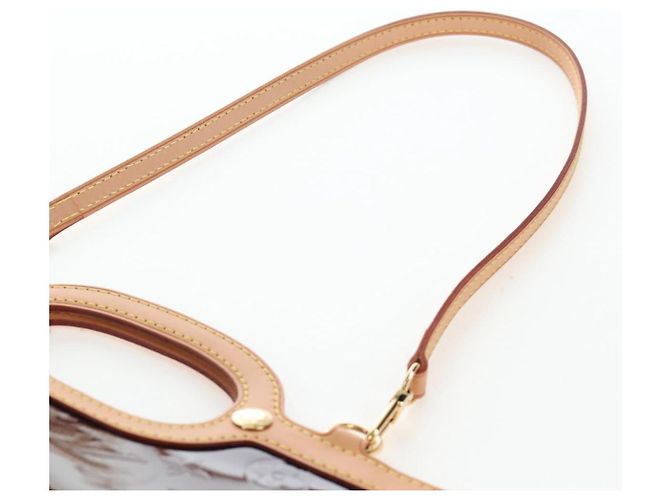 Borsa LOUIS VUITTON Monogram Vernis Roxbury Drive Amarante M91995 LV Auth 202537V Bordò - vista 9