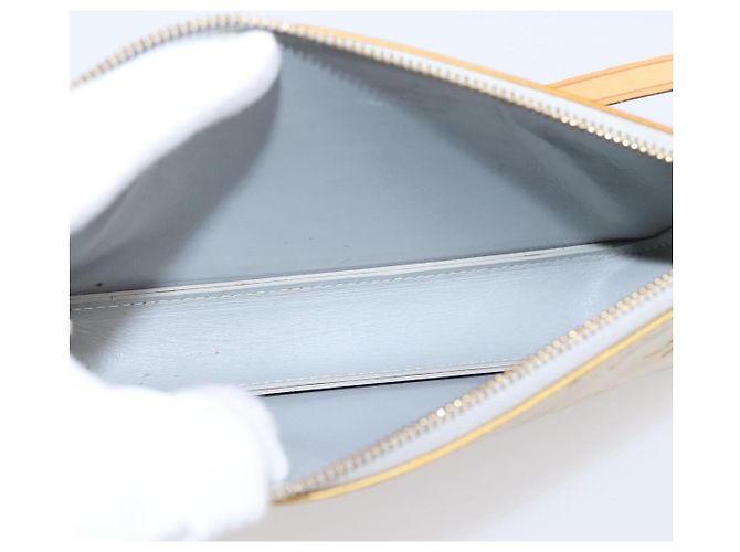 LOUIS VUITTON Monogram Vernis Lexington Accessory Pouch Gris M91056 Auth bs37380 Grigio - vista 10