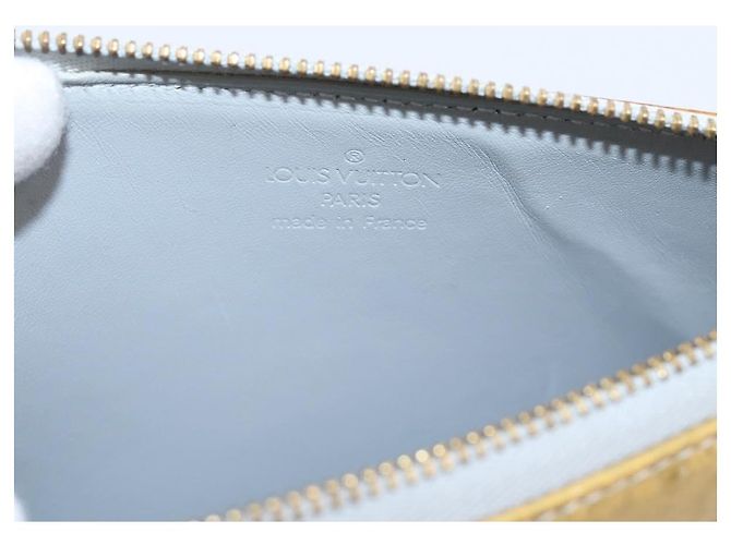 LOUIS VUITTON Monogram Vernis Lexington Accessory Pouch Gris M91056 Auth bs37380 Grigio - vista 21