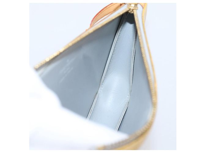 LOUIS VUITTON Monogram Vernis Lexington Accessory Pouch Gris M91056 Auth bs37380 Grigio - vista 22