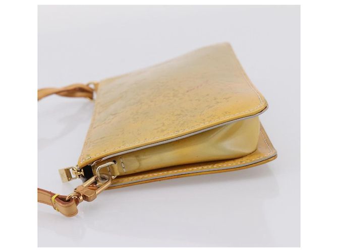 LOUIS VUITTON Monogram Vernis Lexington Accessory Pouch Gris M91056 Auth bs37380 Grigio - vista 3