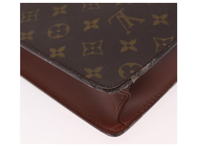 LOUIS VUITTON Monogram Porte Documents Bandouliere Bag M53338 LV Auth ep16259A Monogramm - Ansicht 22