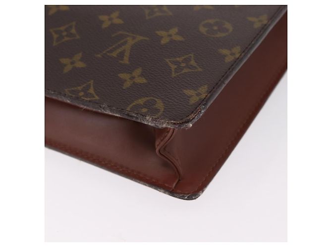 LOUIS VUITTON Monogram Porte Documents Bandouliere Bag M53338 LV Auth ep16259A Monogramm - Ansicht 23