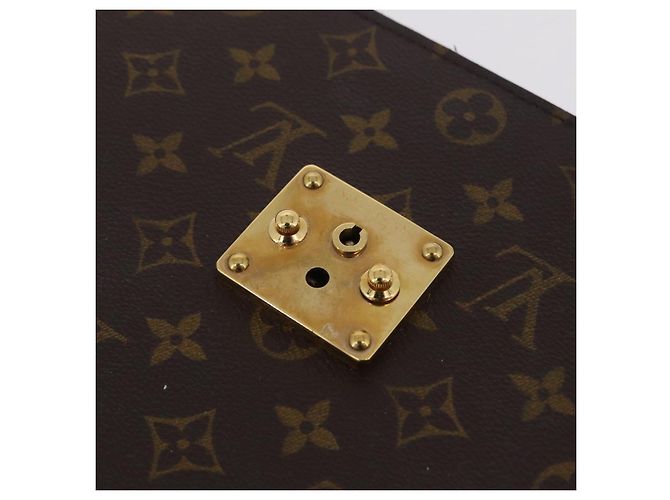 LOUIS VUITTON Monogram Porte Documents Bandouliere Bag M53338 LV Auth ep16259A Monogramm - Ansicht 28